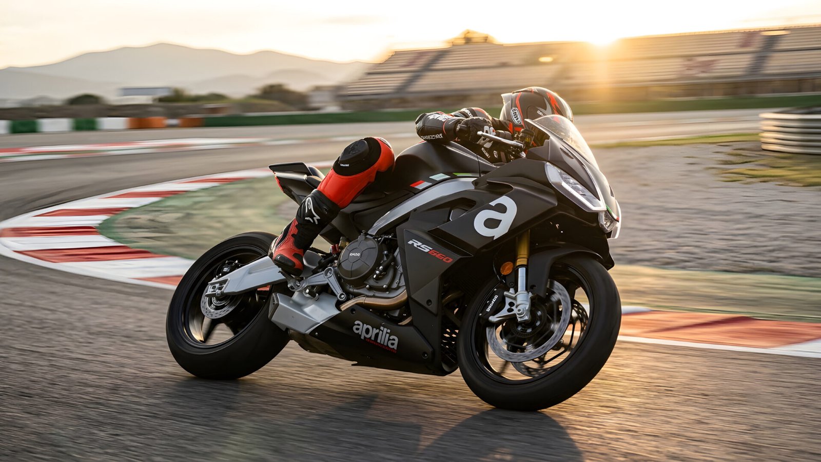 Aprilia RS 660 Trackday Sunset 4K & 8K Wallpaper Free Download - pixora4k.com