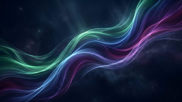 Aurora Silk Energy 4K UHD Abstract Space Waves Wallpaper 3840x2160 - Free Download