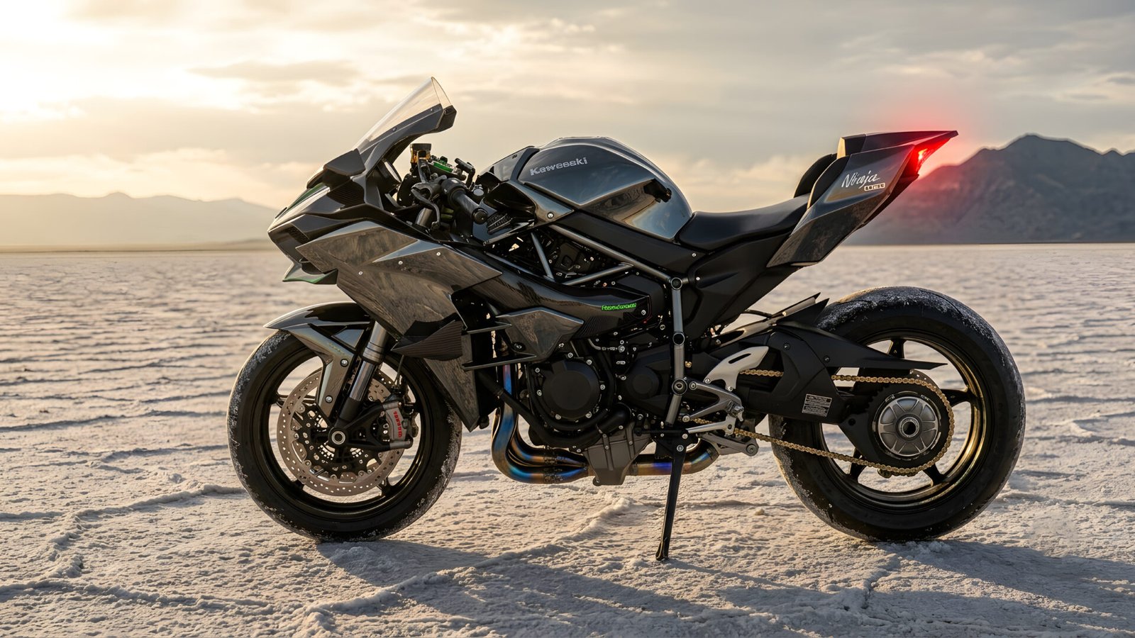 Kawasaki Ninja H2R 4K & 8KWallpaper Free Download - pixora4k.com