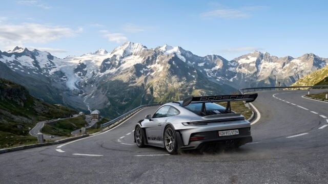Porsche 911 GT3 RS Alpine Pass 4K & 8K Wallpaper Free Download 3840x2160 - Free Download