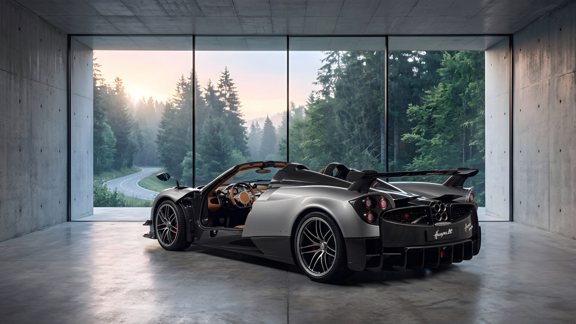 Pagani Huayra Roadster BC 4K & 8K Wallpaper Free Download