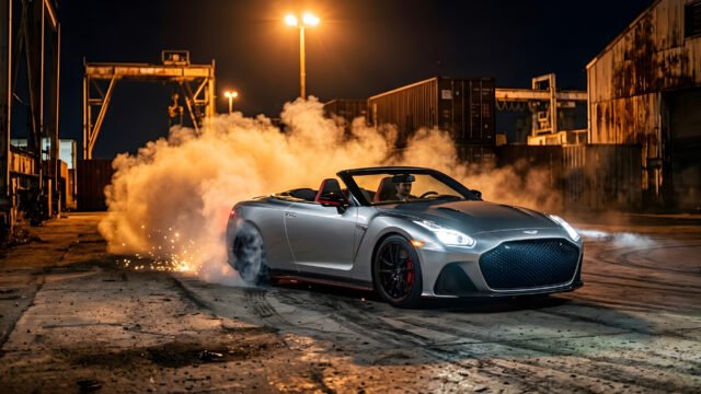 Nissan GT-R Nismo Night Drift 4K & 8K Wallpaper Free Download 3840x2160 - Free Download