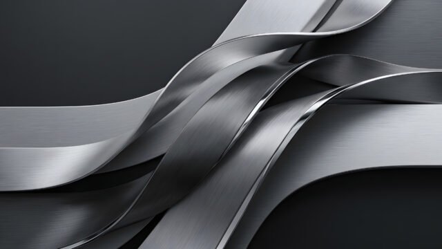 Titanium Flow Abstract Metal Wallpaper 4K & 8K UHD – Premium Minimal Design 3840x2160 - Free Download