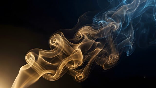 Velvet Smoke & Light Abstract Wallpaper 4K & 8K UHD – Premium Dark Minimal Background 3840x2160 - Free Download