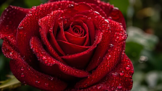 Red Rose Macro 4K UHD Wallpaper | Romantic Flower Desktop Background 3840x2160 - Free Download