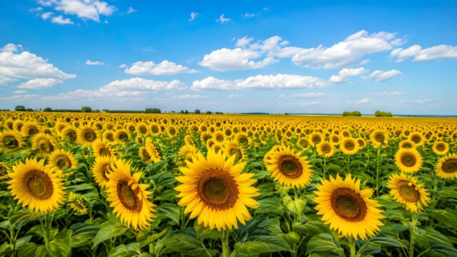 Sunflower Field 4K UHD Wallpaper | Bright Summer Nature Background 3840x2160 - Free Download