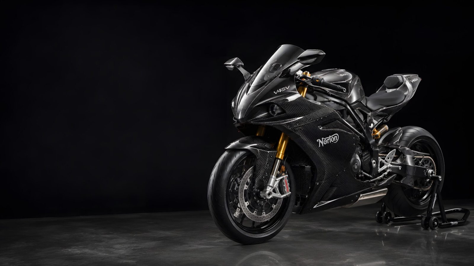 Norton V4SV Carbon Fiber Motorcycle Wallpaper - pixora4k.com