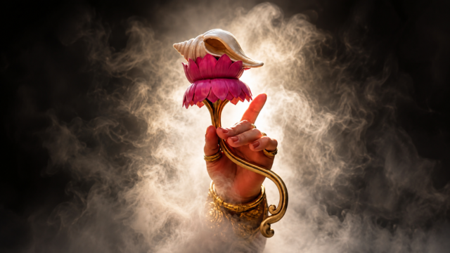 Kalachowkicha Mahaganpati Divine Hand Wallpaper 4K 3840x2160 - Free Download