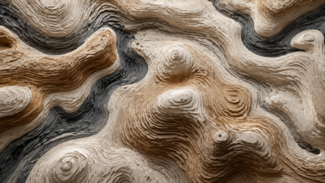 Abstract 3D Topographic Contour Texture Wallpaper 3840x2160 - Free Download