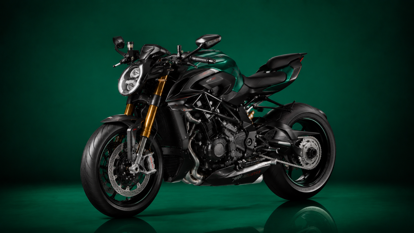 Green mv agusta brutale 1000RR - pixora4k.com