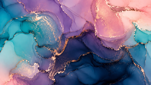 Colorful Alcohol Ink Fluid Marble Wallpaper 3840x2160 - Free Download
