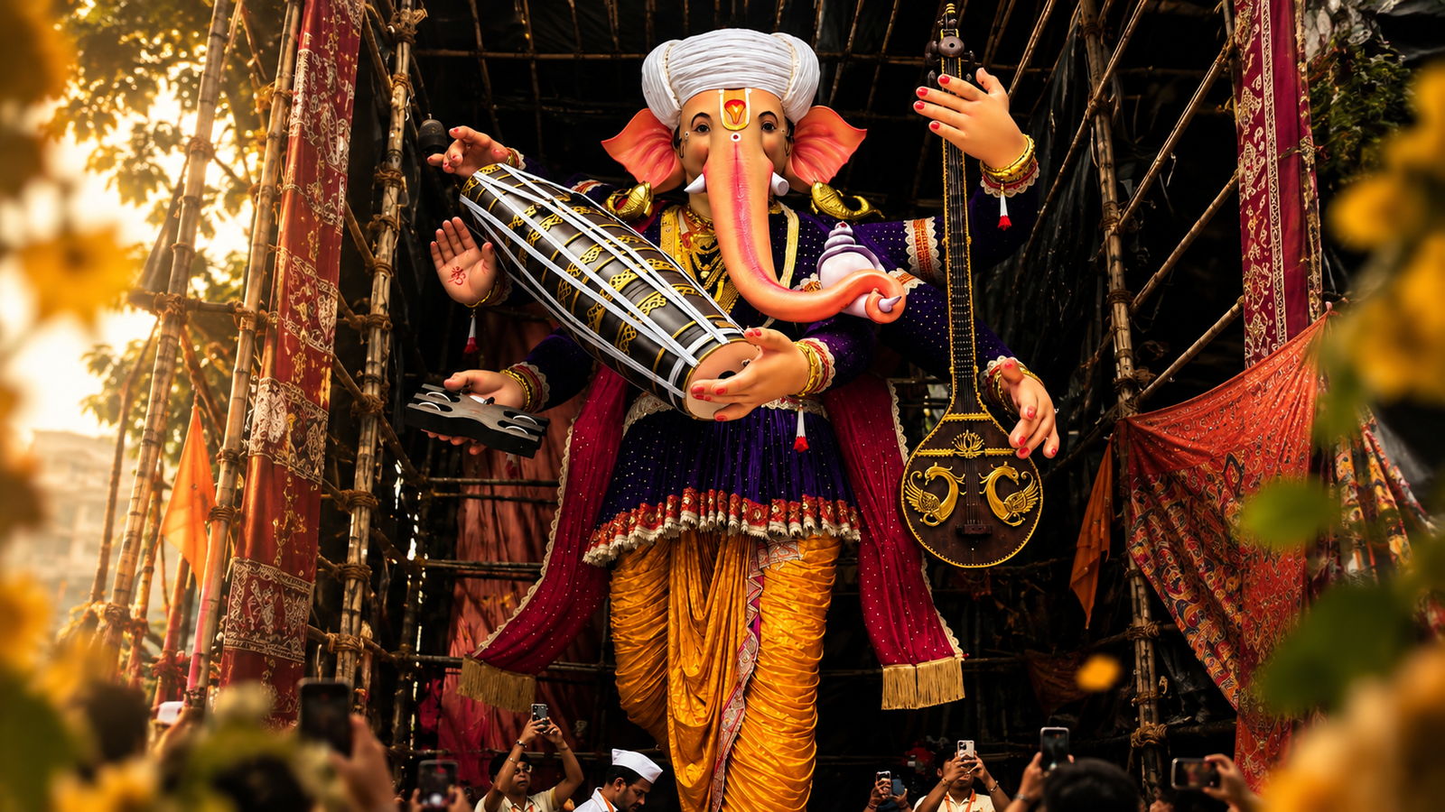 Parel Cha Raja 2026 Aagman Sohala Wallpaper - pixora4k.com
