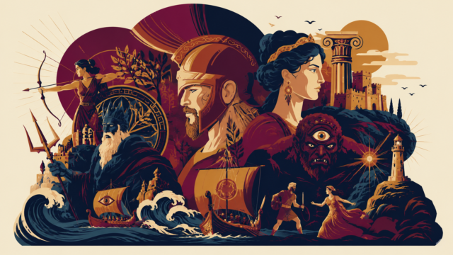 Greek Mythology Gods and Monsters Wallpaper 4K 3840x2160 - Free Download