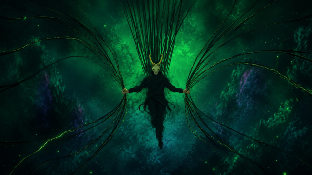 Loki green Demon Fantasy 4K Wallpaper – Dark Mythical Art 3840x2160 - Free Download