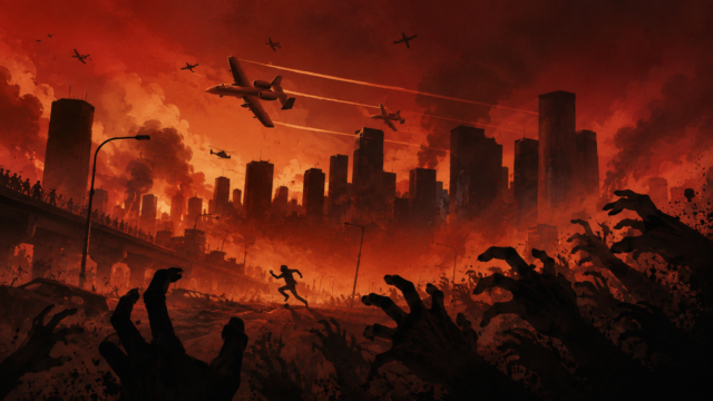 Zombie Apocalypse City Escape Wallpaper 4K 3840x2160 - Free Download