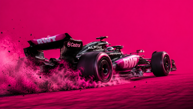 Pink Alpine F1 Wallpaper 4K Download | Pixora4K 3840x2160 - Free Download